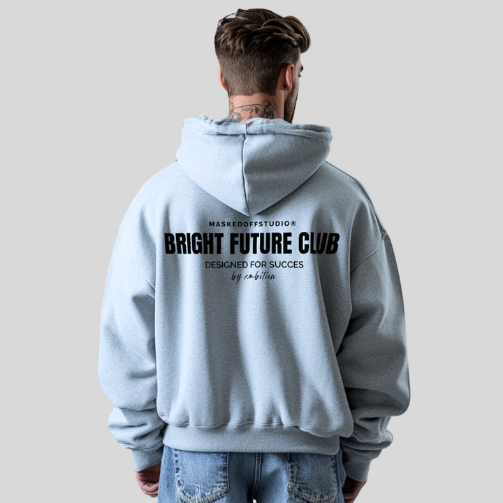 BRIGHT FUTURE CLUB HOODED ZIP